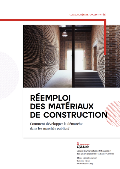 Le Guide du Réemploi des matériaux de construction (CAUE OCCITANIE)